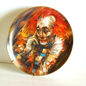 Don Ruffin 1979 Artist Of The World Collectors plate the clown
